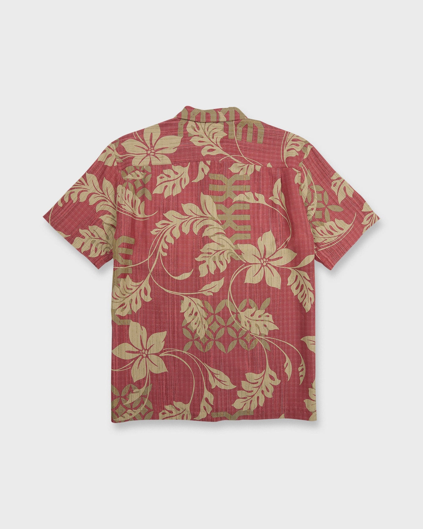 Waterman Tropic Bloom Short Sleeve Woven Shirt - Marsala