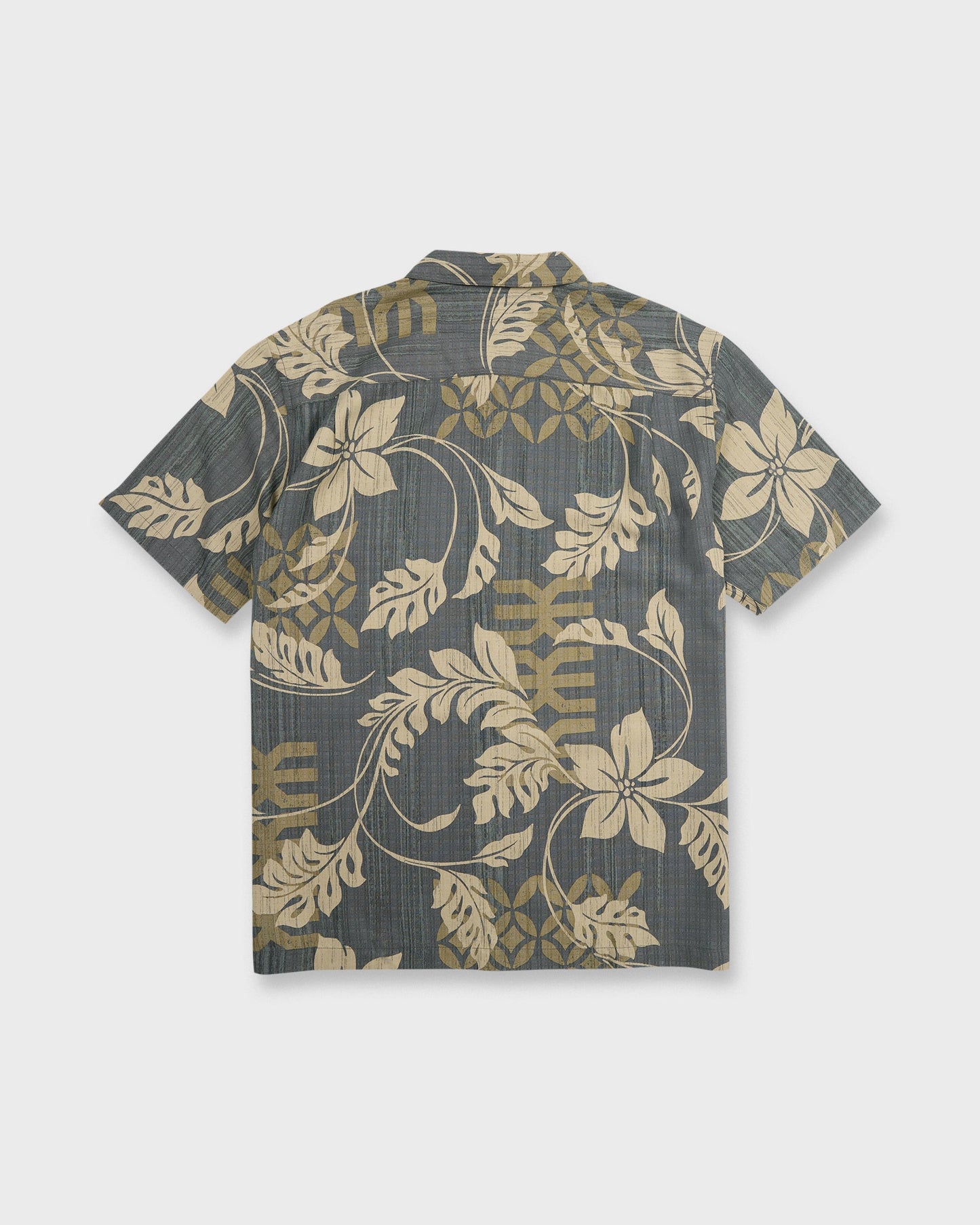 Waterman Tropic Bloom Short Sleeve Woven Shirt - Phantom
