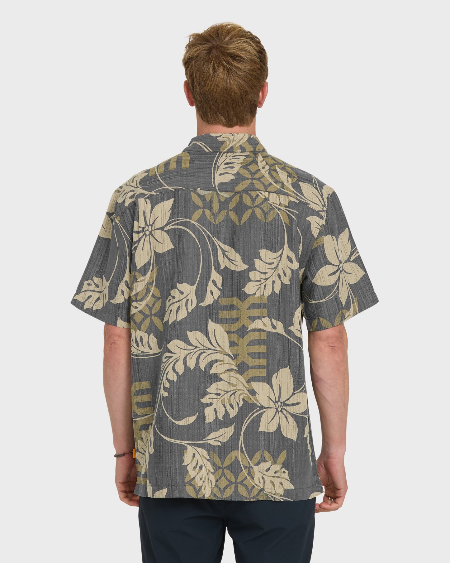 Waterman Tropic Bloom Short Sleeve Woven Shirt - Phantom