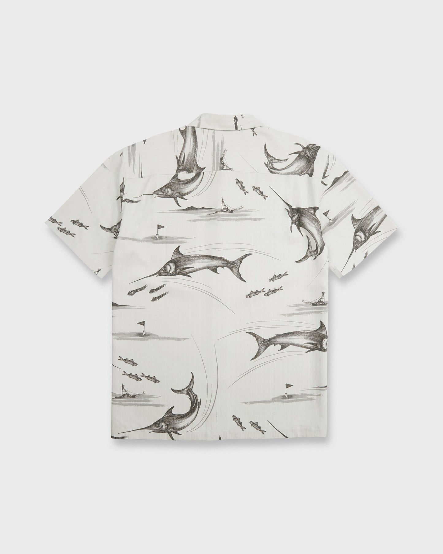 Waterman Fish On Short Sleeve Woven Shirt - High Rise