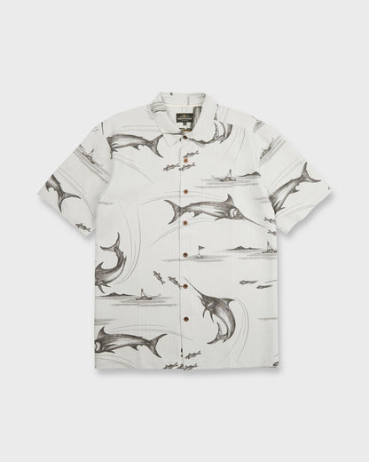 Waterman Fish On Short Sleeve Woven Shirt - High Rise