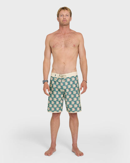 Sun Dial 19" Boardshorts - Mediterranea