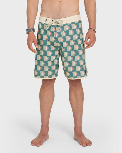 Sun Dial 19" Boardshorts - Mediterranea