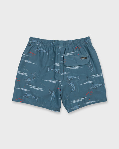 Waterman Mix Pack 17" Swim Trunks - Dark Denim