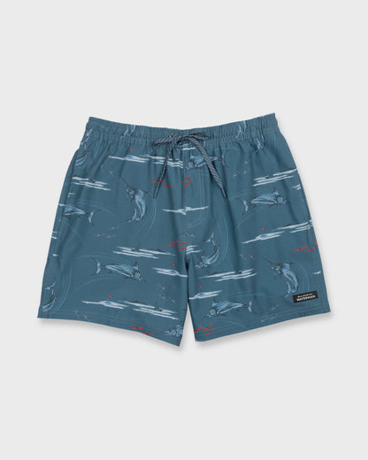 Waterman Mix Pack 17" Swim Trunks - Dark Denim