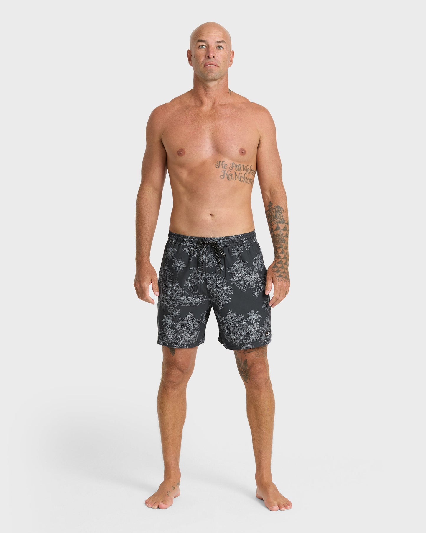 Waterman Mix Pack 17" Swim Trunks - Phantom