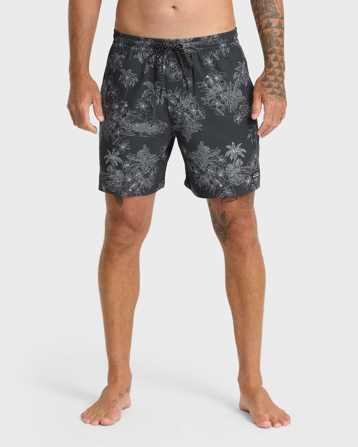 Waterman Mix Pack 17" Swim Trunks - Phantom