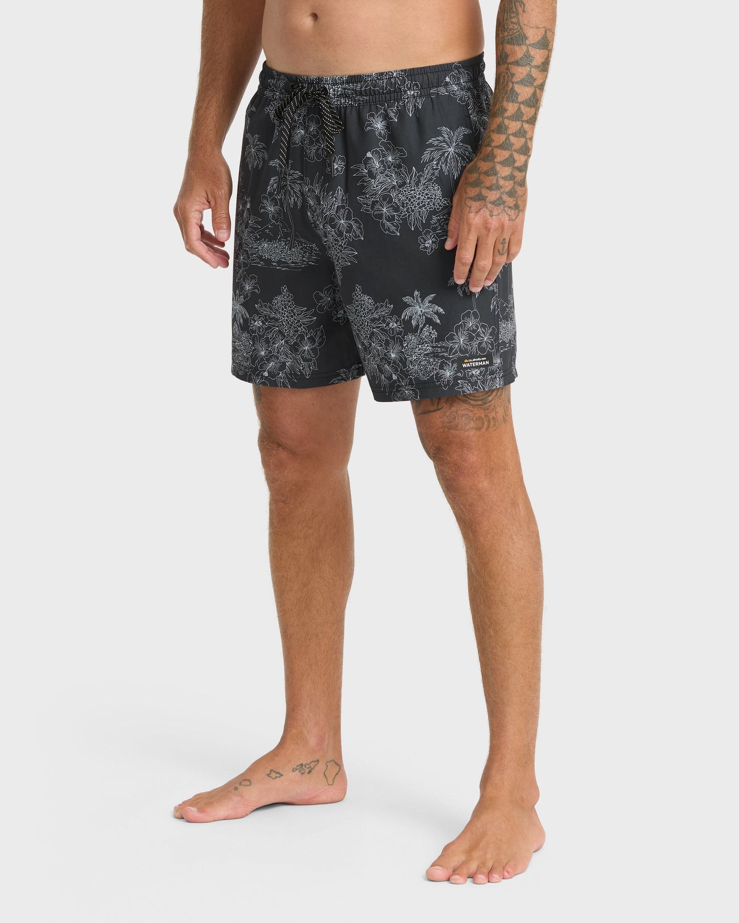 Waterman Mix Pack 17" Swim Trunks - Phantom