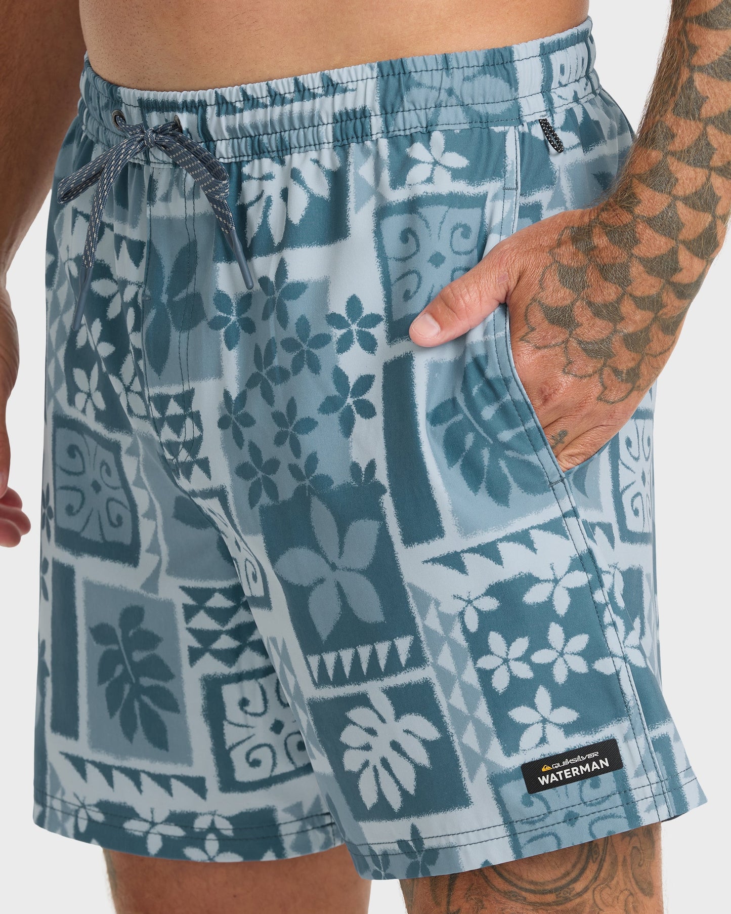Waterman Mix Pack 17" Swim Trunks - Skyway