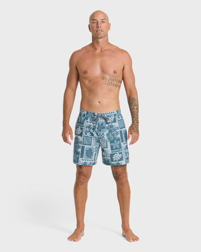 Waterman Mix Pack 17" Swim Trunks - Skyway