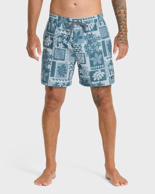 Waterman Mix Pack 17" Swim Trunks - Skyway