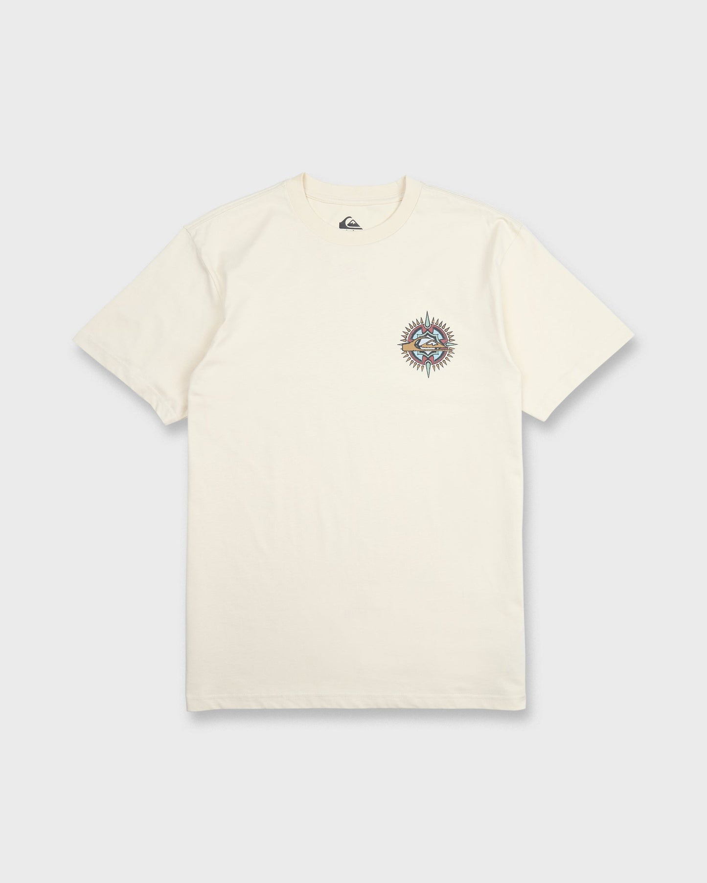 Shooting Star Short Sleeve Knit T-Shirt - Bone White
