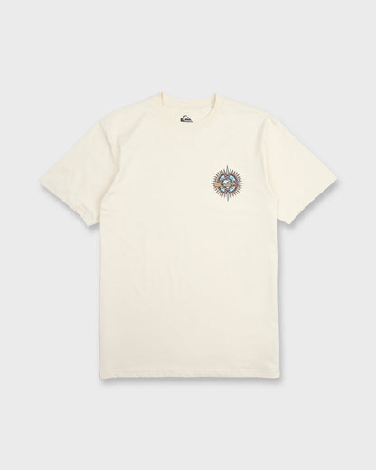 Shooting Star Short Sleeve Knit T-Shirt - Bone White