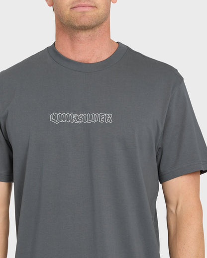 Serpents Short Sleeve Knit T-Shirt - Iron Gate