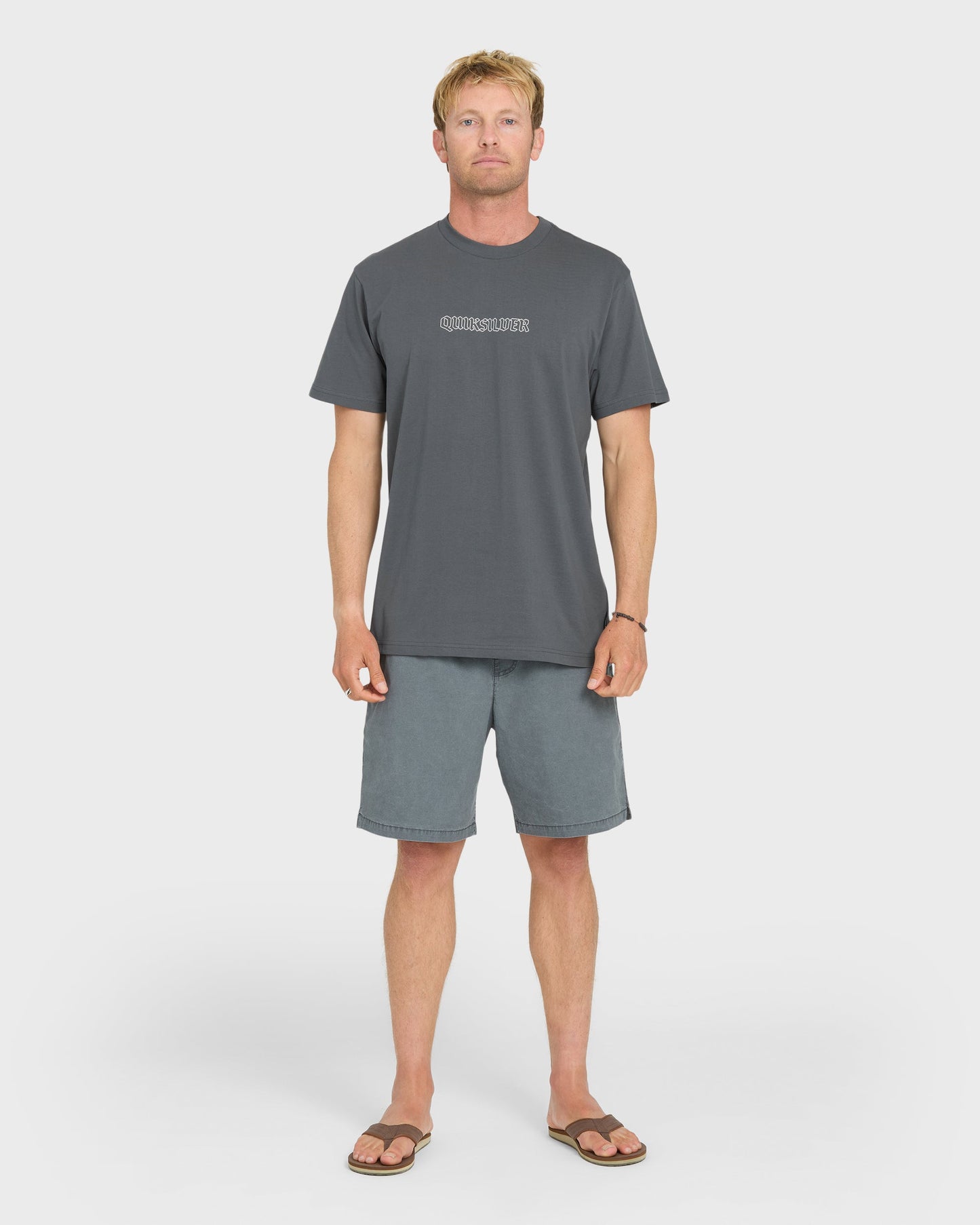 Serpents Short Sleeve Knit T-Shirt - Iron Gate