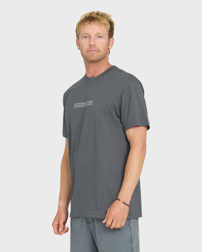 Serpents Short Sleeve Knit T-Shirt - Iron Gate
