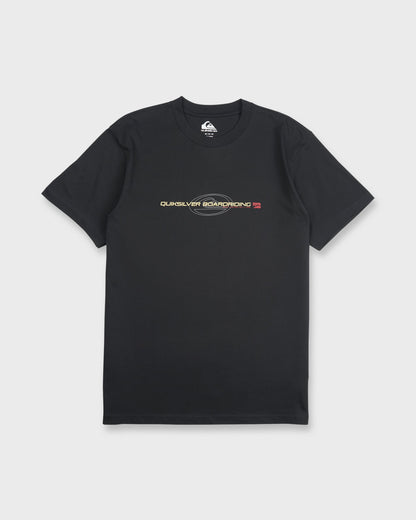 Thick To Thin Short Sleeve Knit T-Shirt - Black