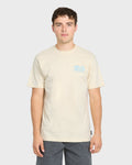Reverse Cut Classic Short Sleeve Cotton T-Shirt - Bone White