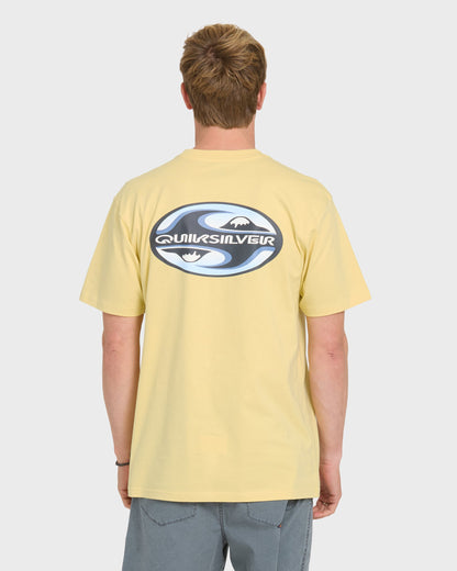 Original Yin Yang Classic Short Sleeve Cotton T-Shirt - Dusky Citron
