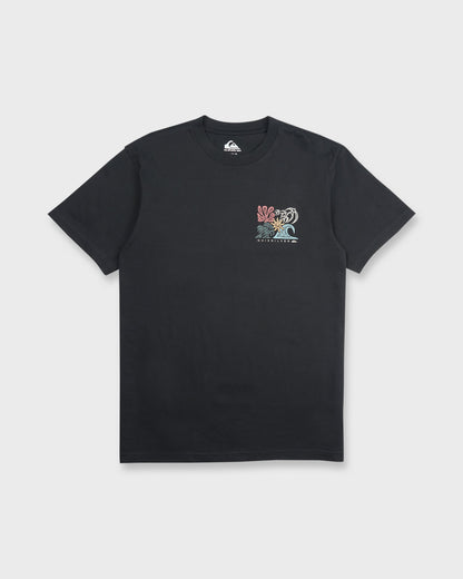 Collage Classic Short Sleeve Knit T-Shirt - Black