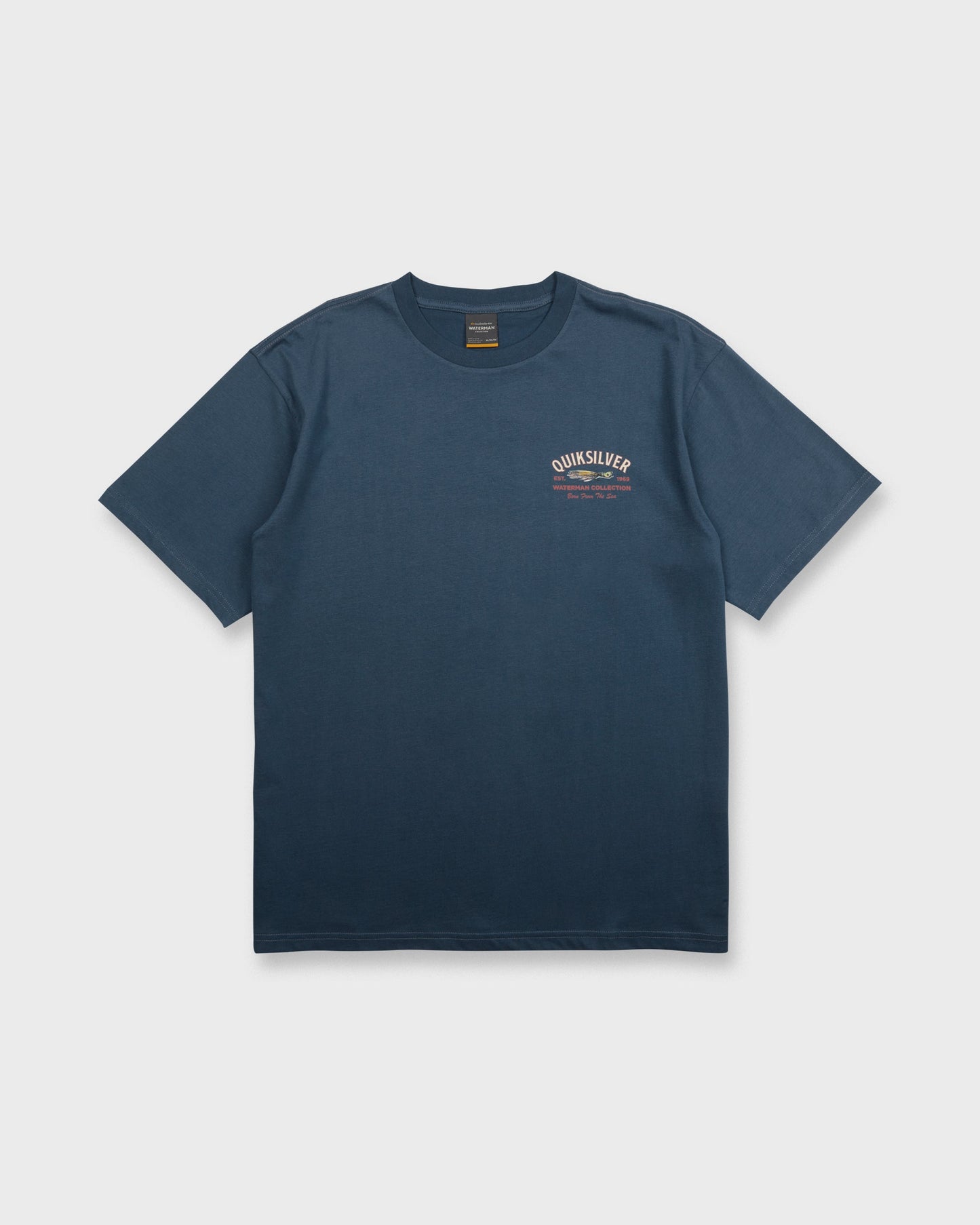 Waterman Lure Shop Classic Short Sleeve Knit T-Shirt - Dark Denim