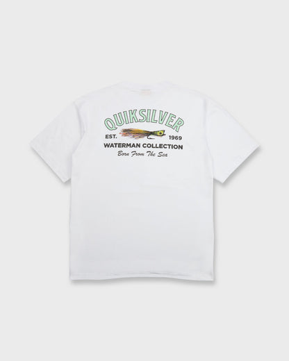 Waterman Lure Shop Classic Short Sleeve Knit T-Shirt - White