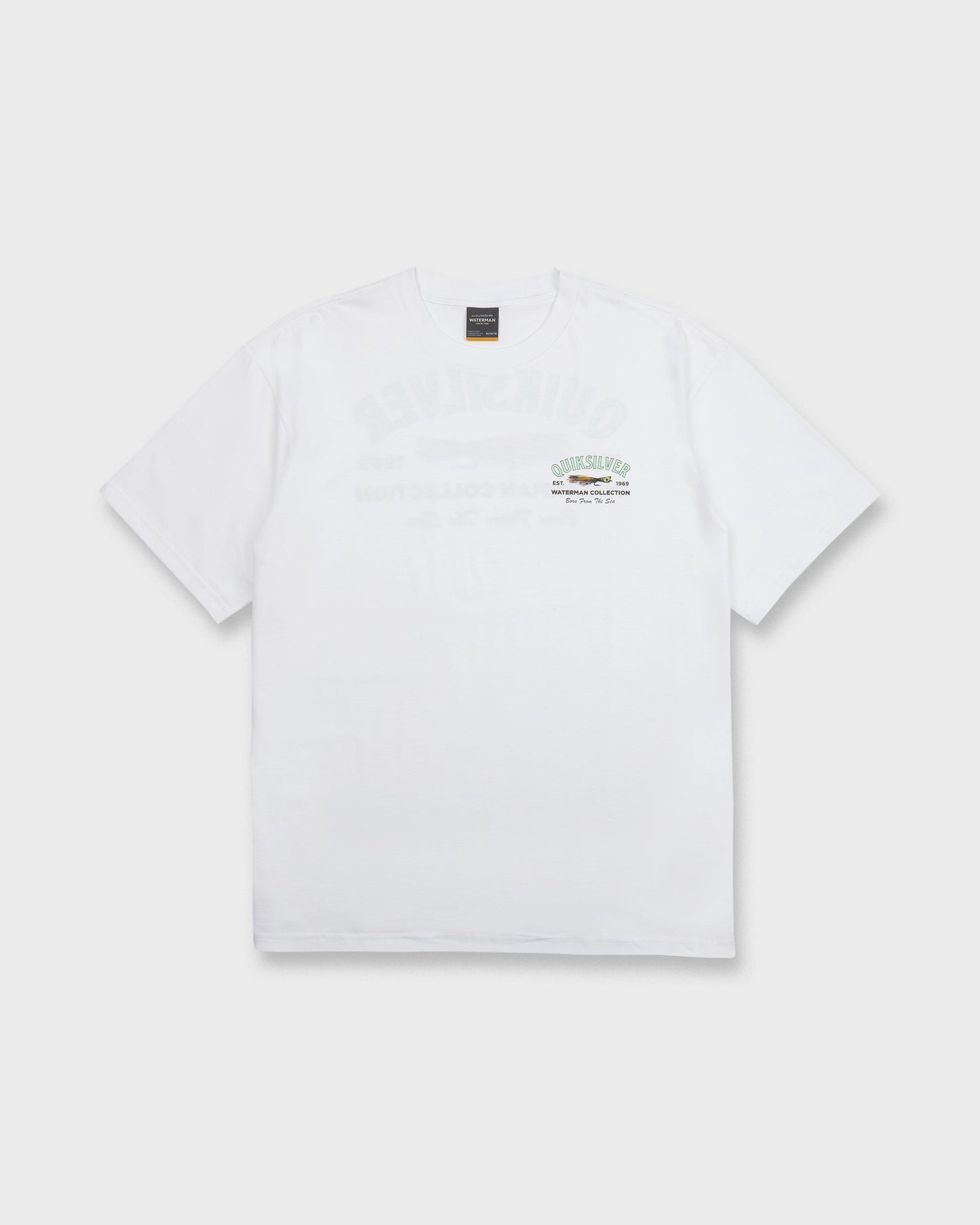 Waterman Lure Shop Classic Short Sleeve Knit T-Shirt - White