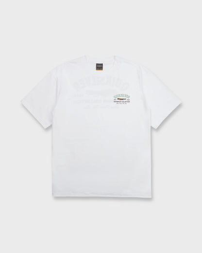 Waterman Lure Shop Classic Short Sleeve Knit T-Shirt - White