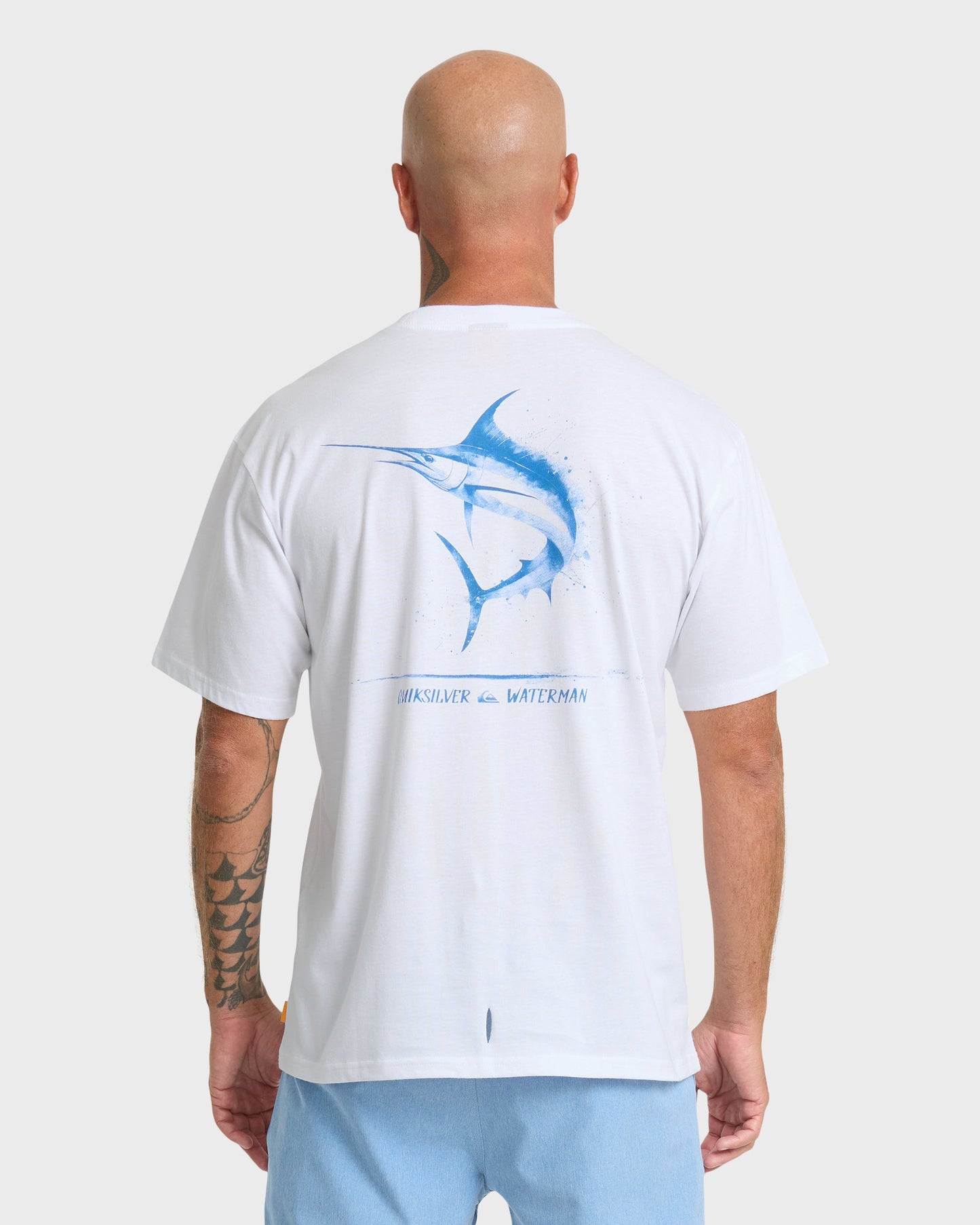 Waterman Angler Classic Short Sleeve Cotton T-Shirt - White