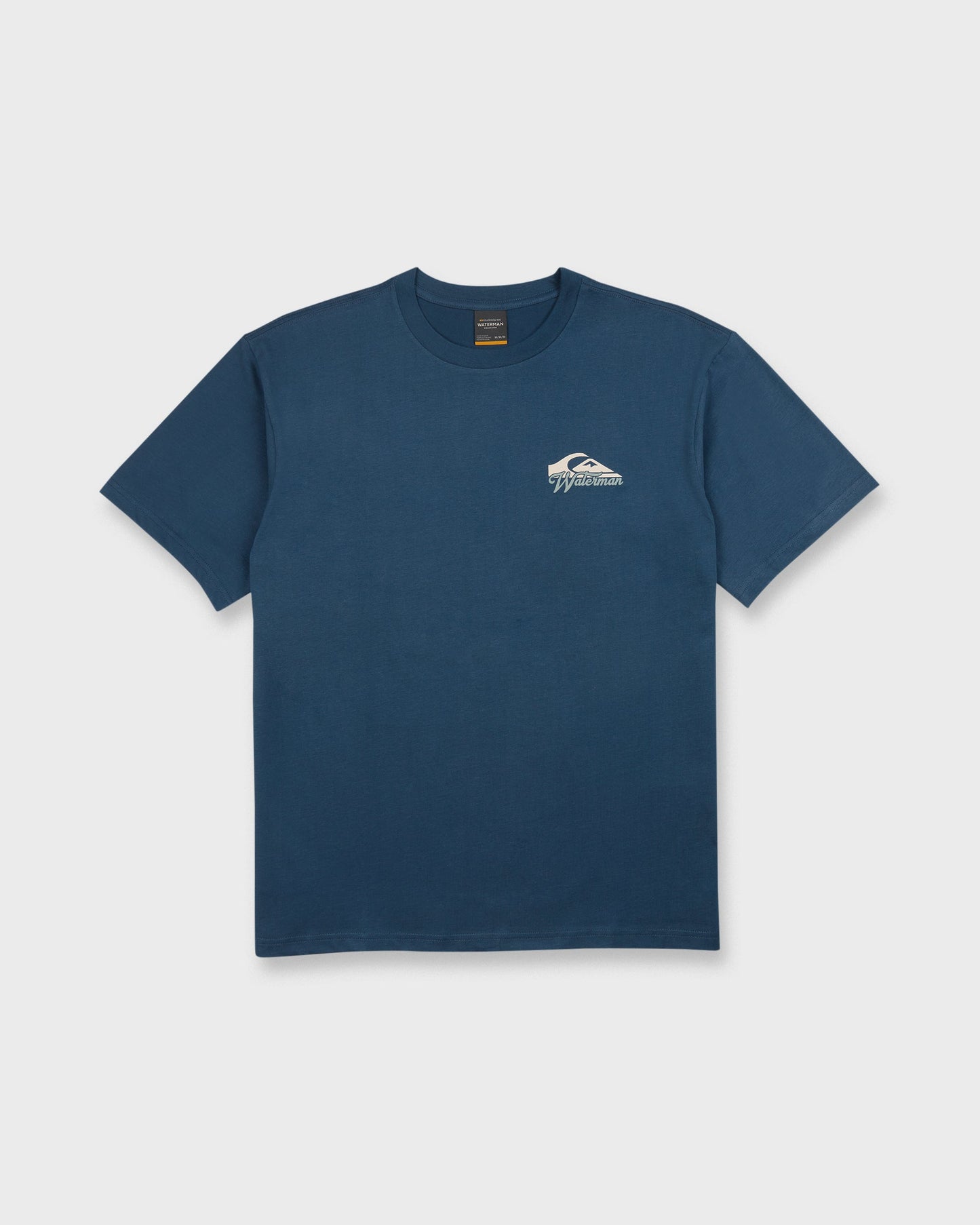 Waterman Bottle Life Classic Short Sleeve Cotton T-Shirt - Dark Denim