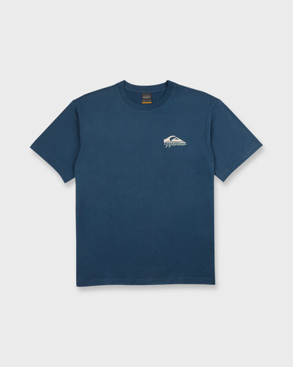 Waterman Bottle Life Classic Short Sleeve Cotton T-Shirt - Dark Denim