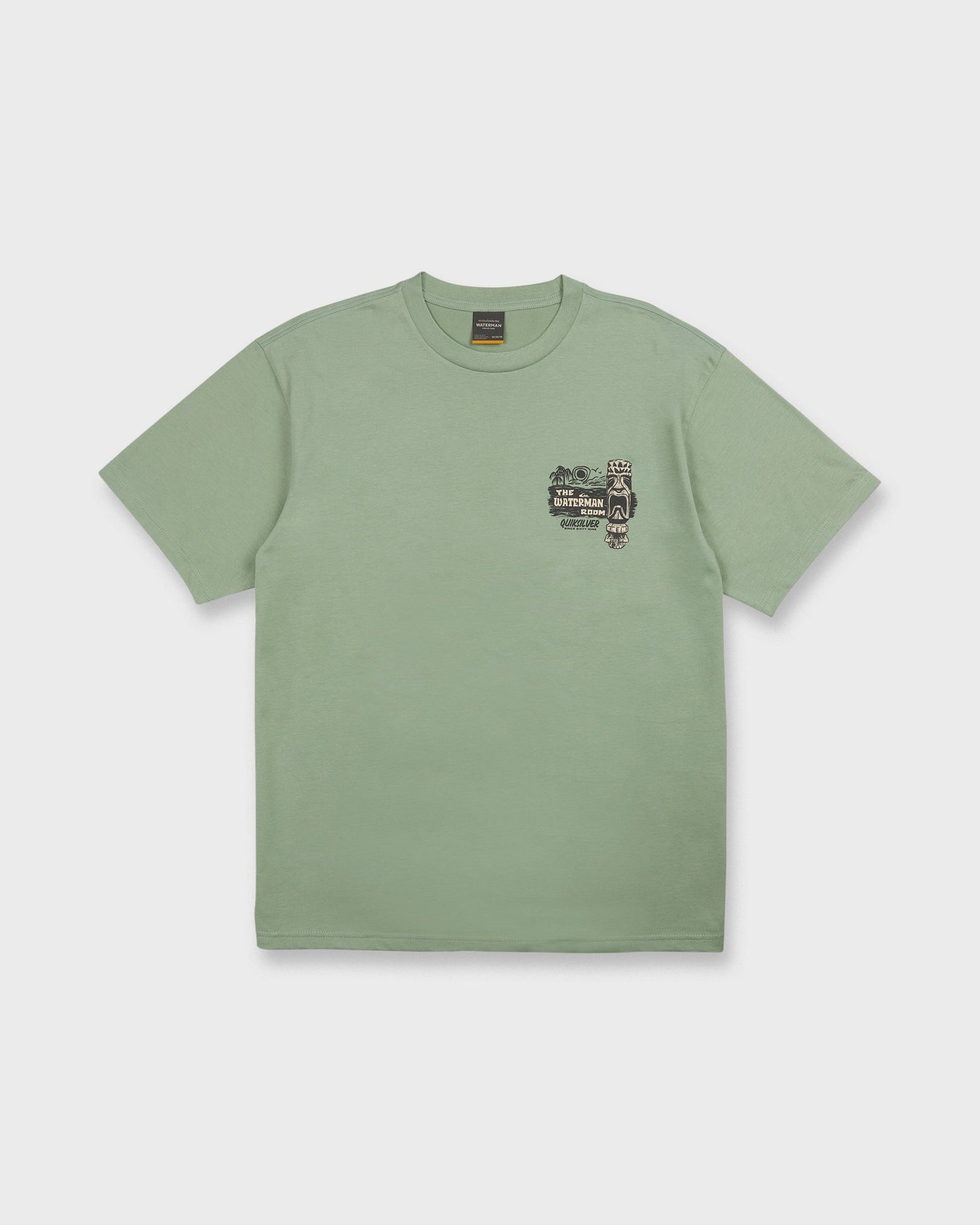 Waterman Room Classic Short Sleeve Cotton T-Shirt - Lily Pad