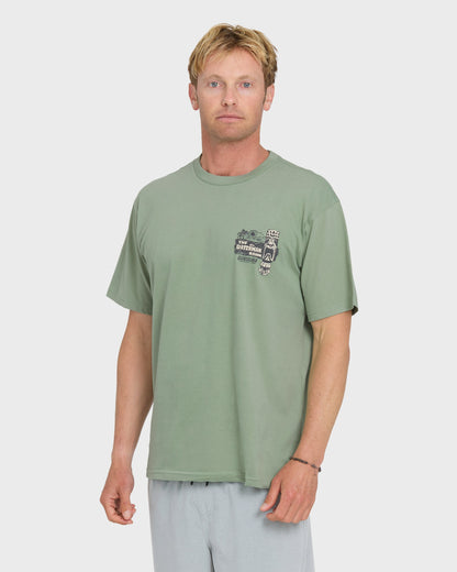 Waterman Room Classic Short Sleeve Cotton T-Shirt - Lily Pad