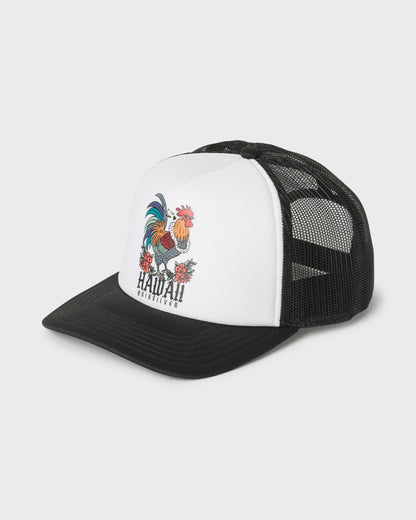 Hawaii Carnage 5-Panel Trucker Hat - White