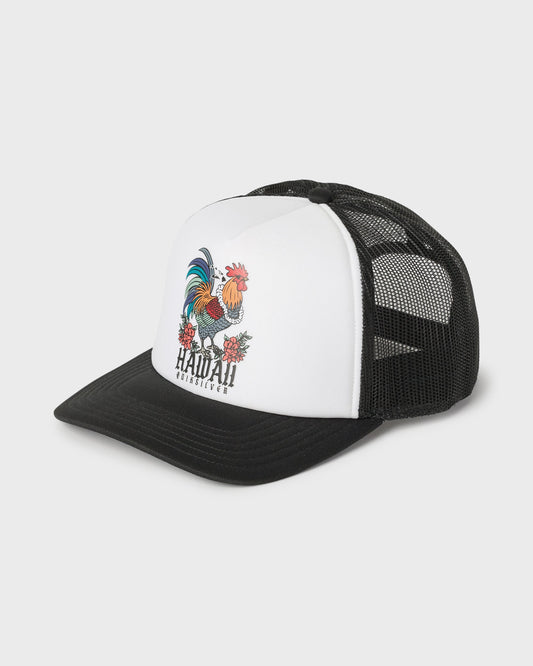 Hawaii Carnage 5-Panel Trucker Hat - White