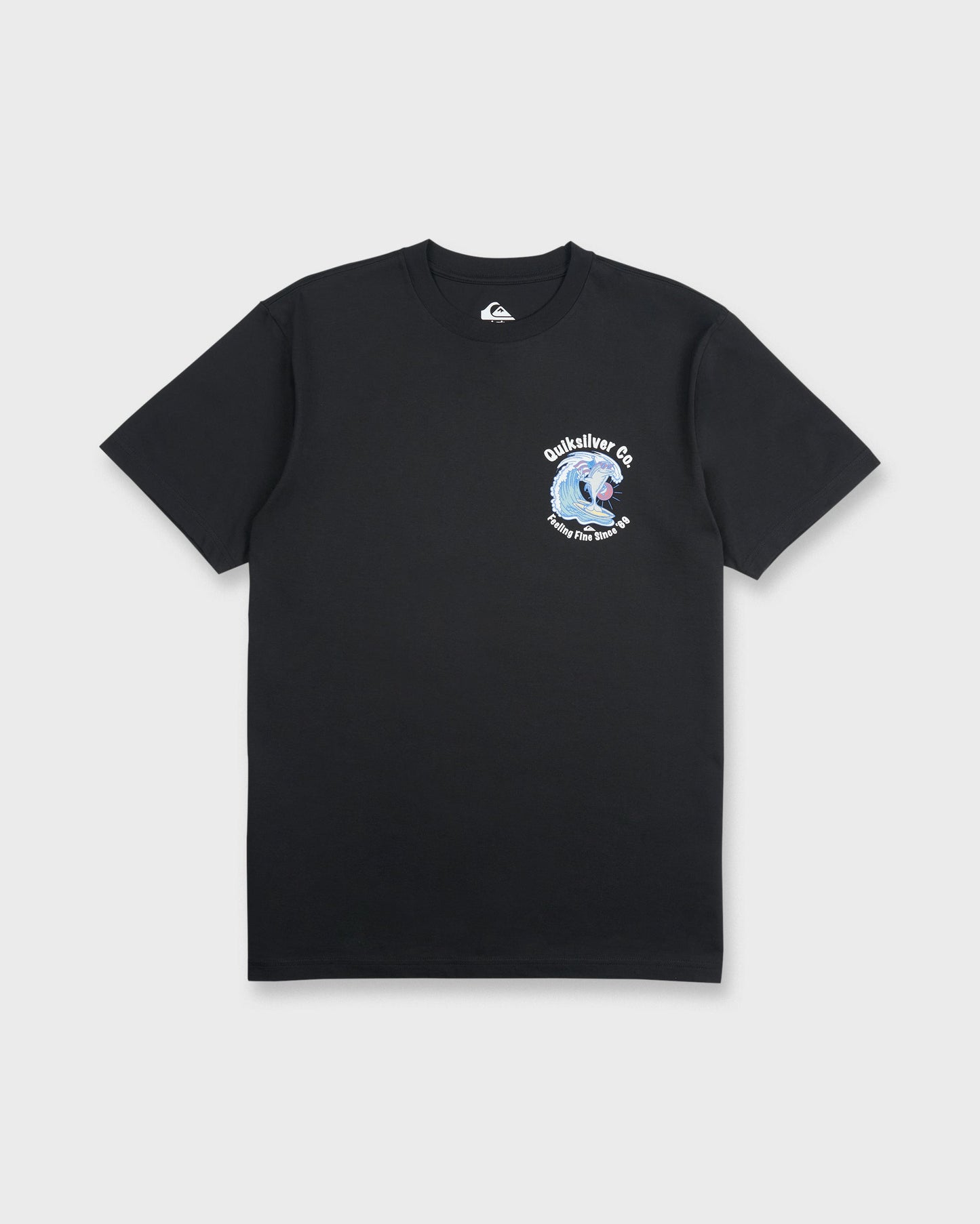 Patriot Dolphin Short Sleeve Knit T-Shirt - Black