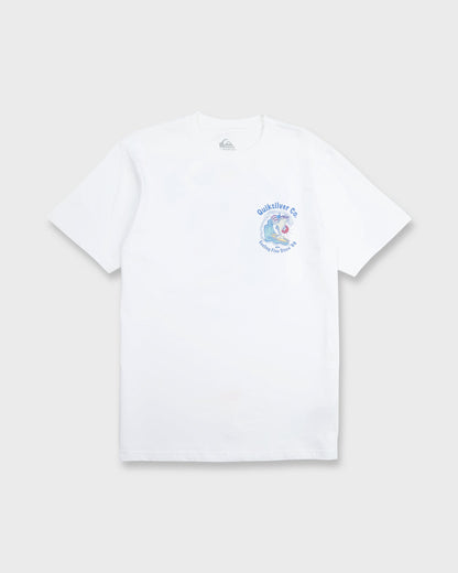 Patriot Dolphin Short Sleeve Knit T-Shirt - White