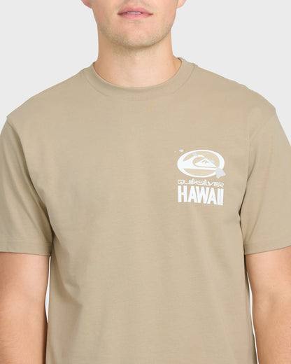 Hawaii Patch Classic Short Sleeve Knit T-Shirt - Seneca Rock