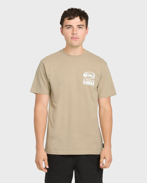 Hawaii Patch Classic Short Sleeve Knit T-Shirt - Seneca Rock