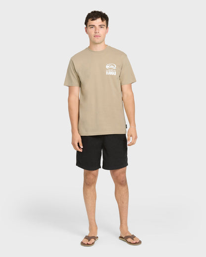 Hawaii Patch Classic Short Sleeve Knit T-Shirt - Seneca Rock