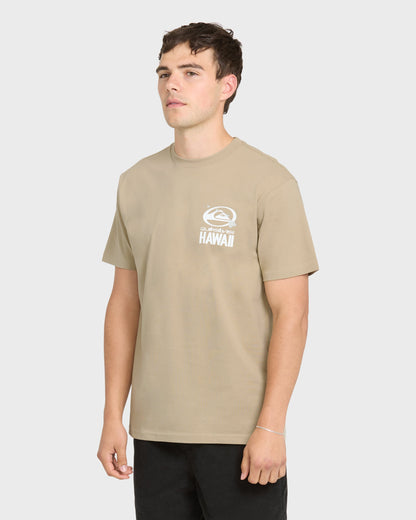 Hawaii Patch Classic Short Sleeve Knit T-Shirt - Seneca Rock
