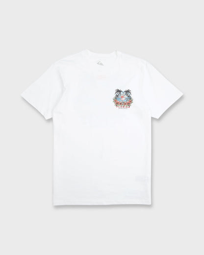 Flamazing Short Sleeve Cotton T-Shirt - White