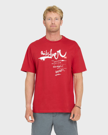 Young Guns Impaired Short Sleeve T-Shirt - Salsa