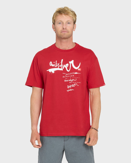 Young Guns Impaired Short Sleeve T-Shirt - Salsa