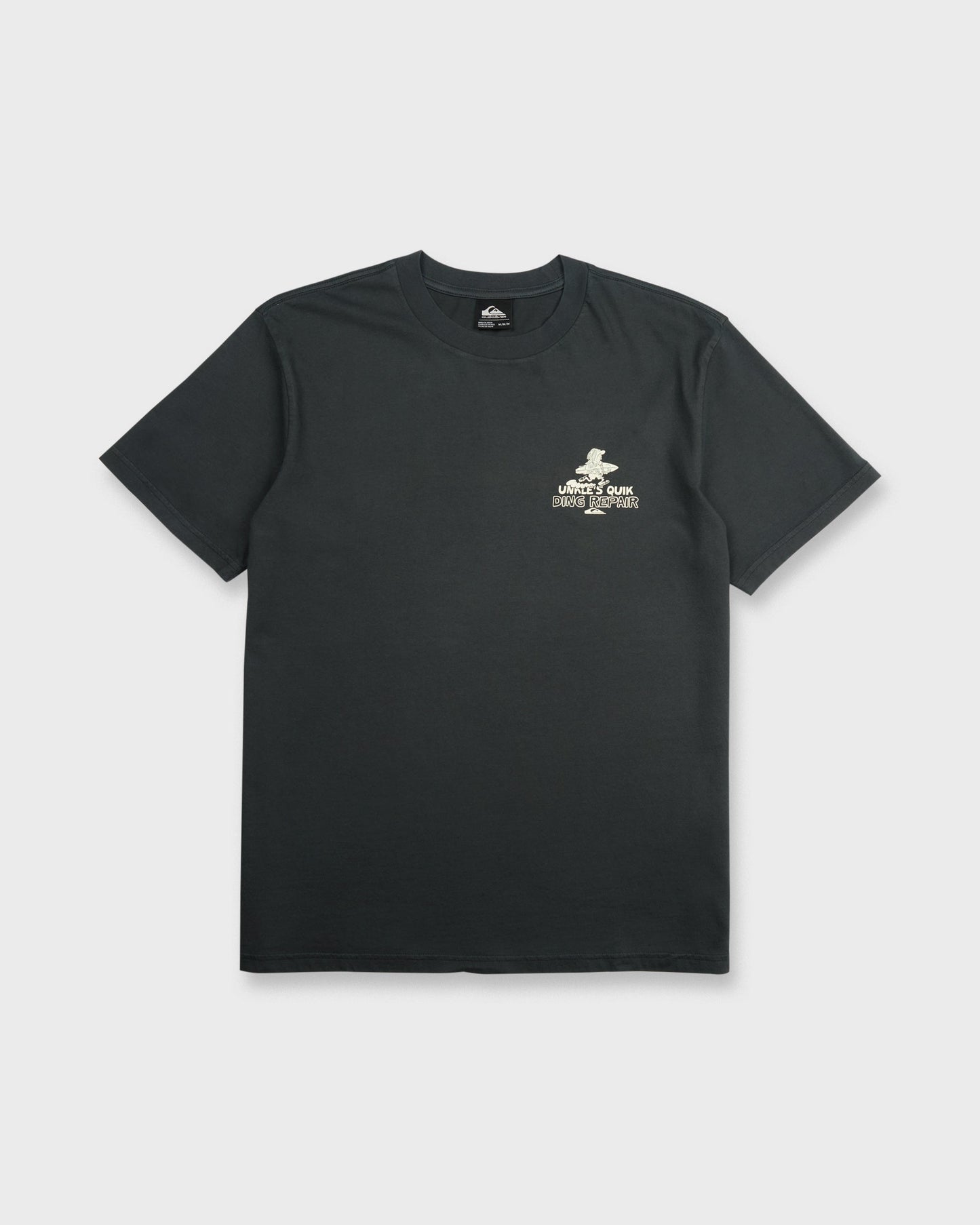 Unkles Ding Repair Pigment Dye Short Sleeve Knit T-Shirt - Phantom