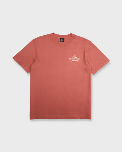 Factory Label Pigment Dye Short Sleeve Cotton T-Shirt - Bossa Nova