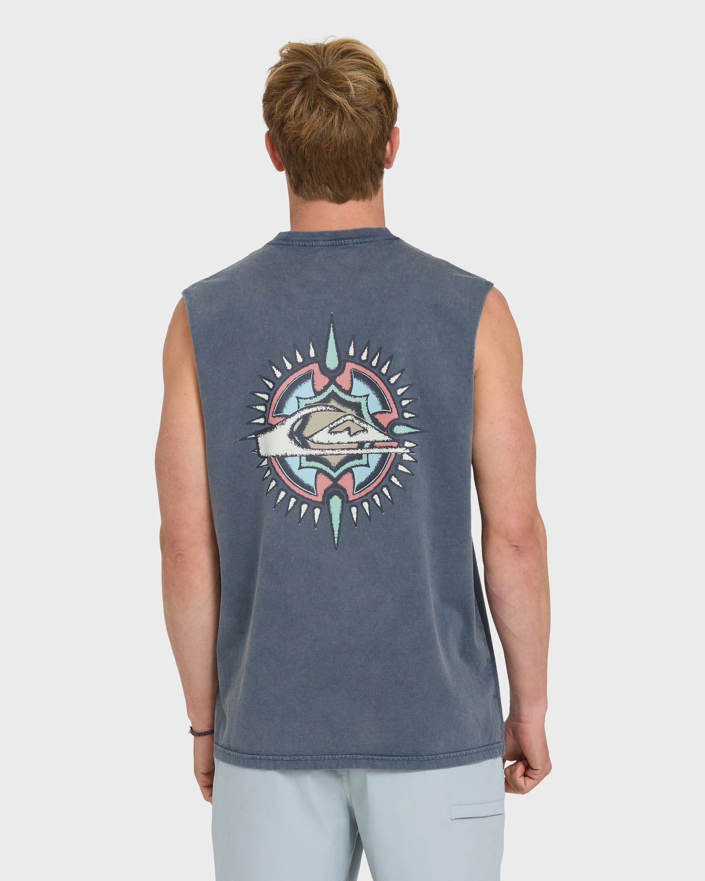 Shooting Stars Tank Top - Dark Denim