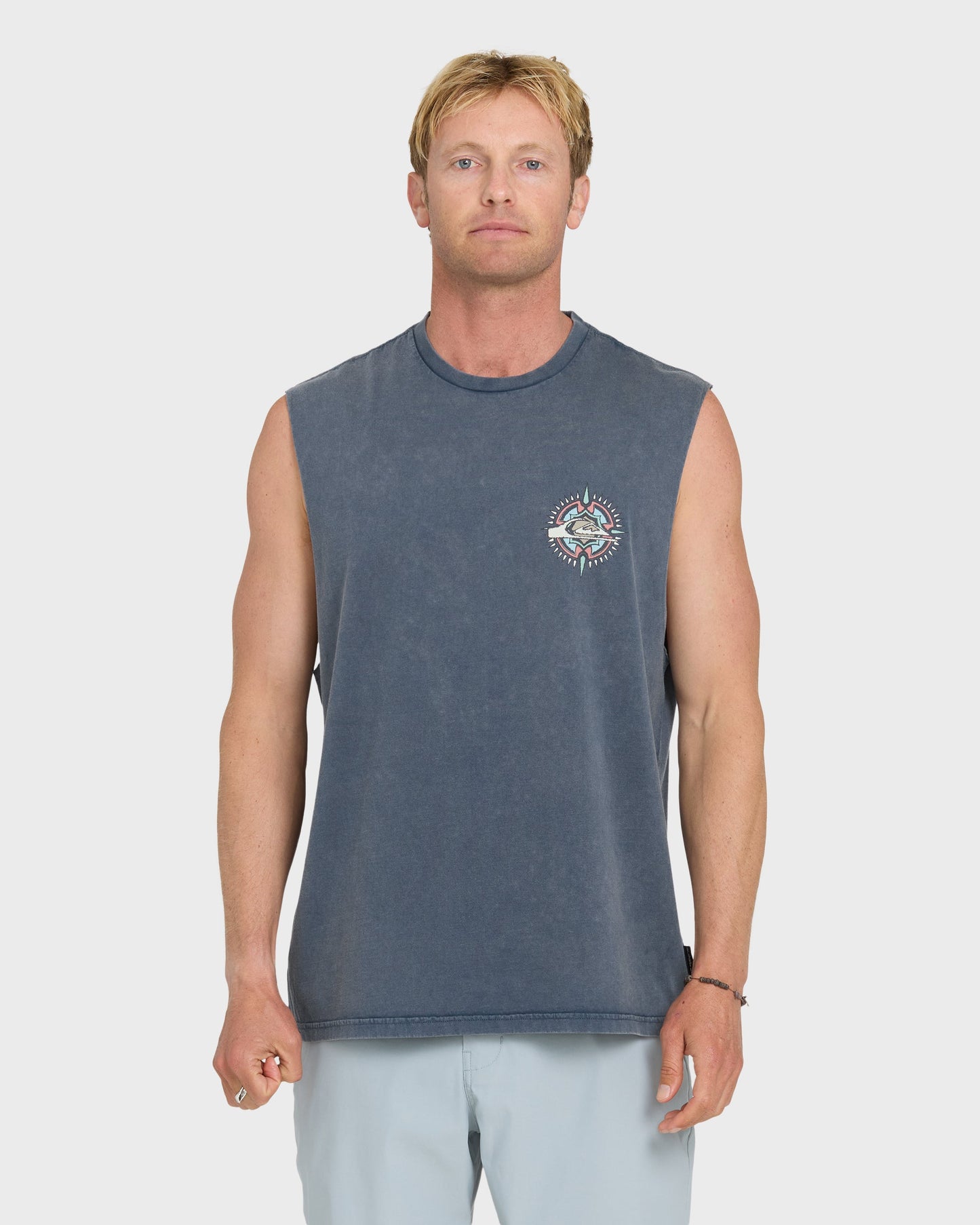 Shooting Stars Tank Top - Dark Denim