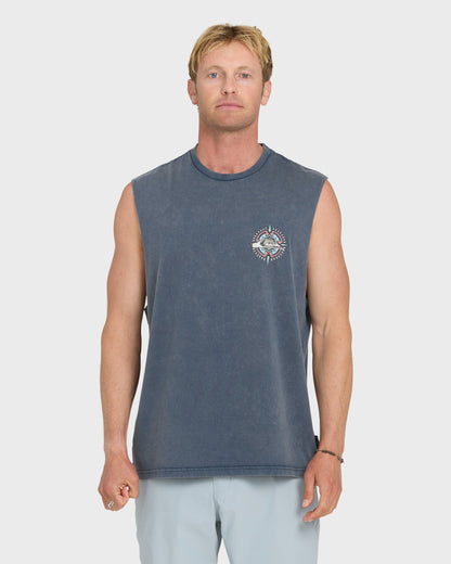 Shooting Stars Tank Top - Dark Denim