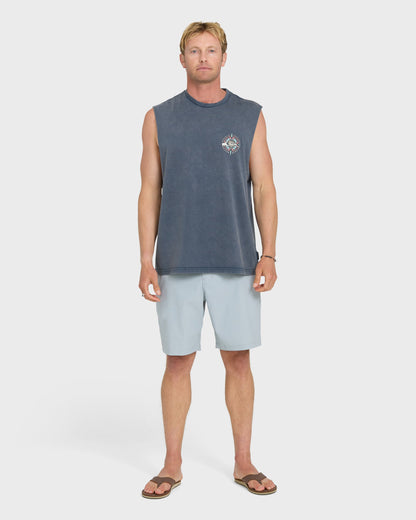 Shooting Stars Tank Top - Dark Denim